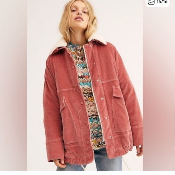 We The Free Jackets & Blazers - We The Free Corduroy Slouchy Coat